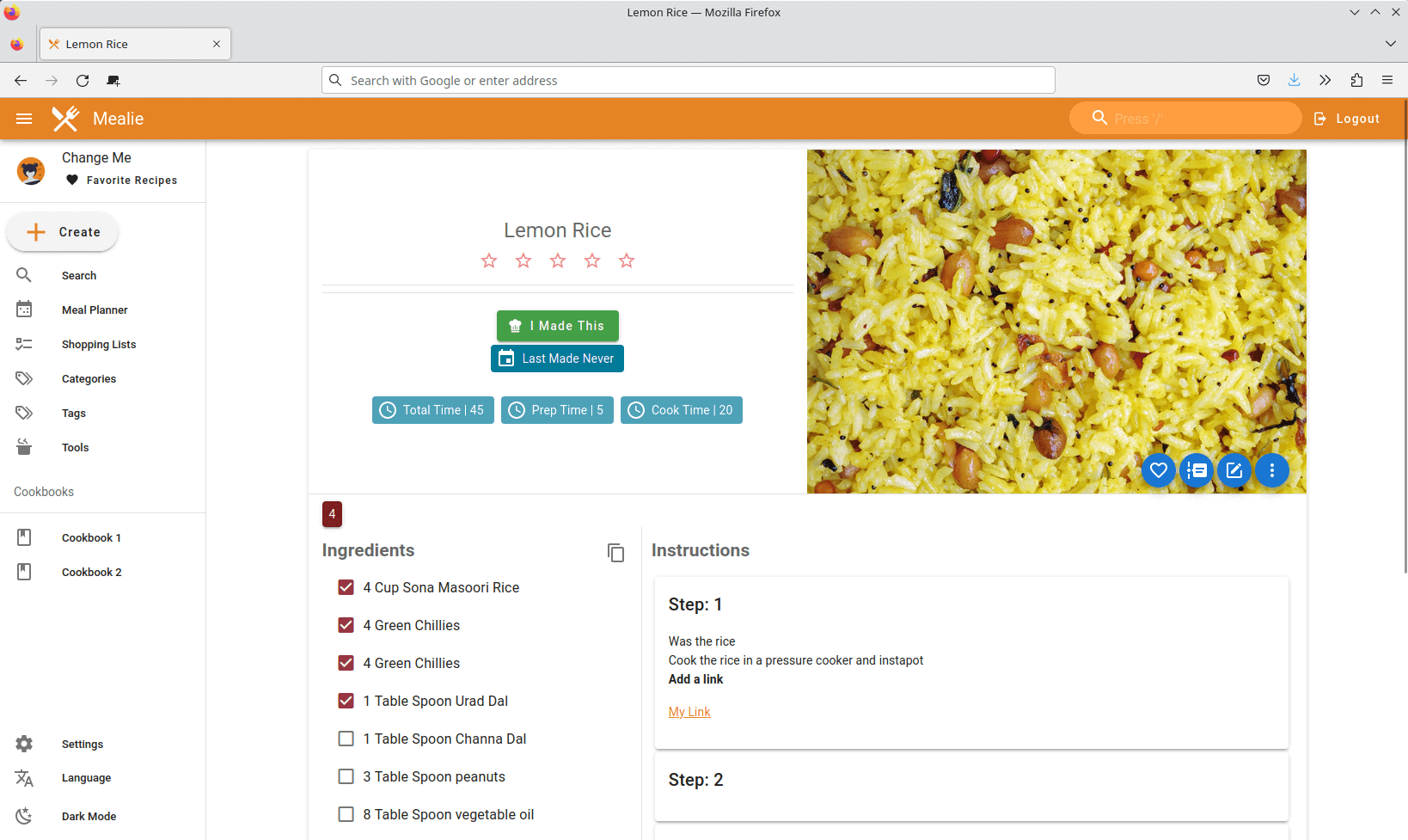 mealie-self-hosted-recipe-manager-and-meal-planner-linuxlinks