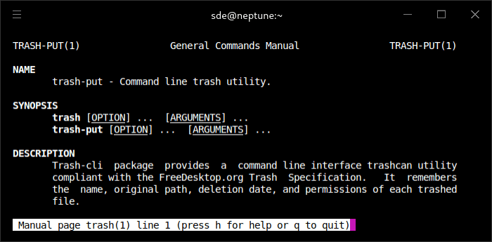 rash-cli man page