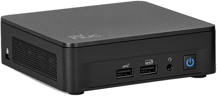 Intel NUC 13 Pro front view