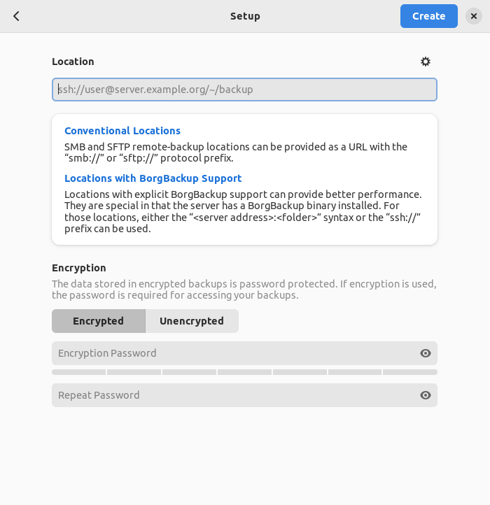 Cloud backup