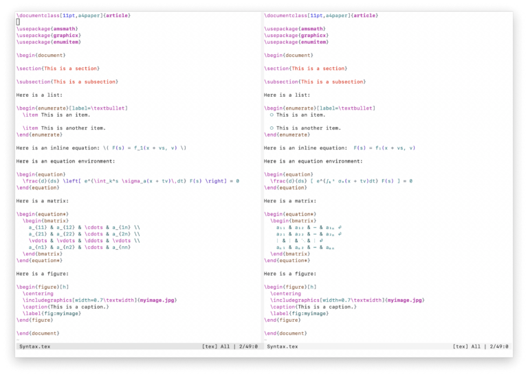 VimTeX - Vim and Neovim filetype and syntax plugin - LinuxLinks