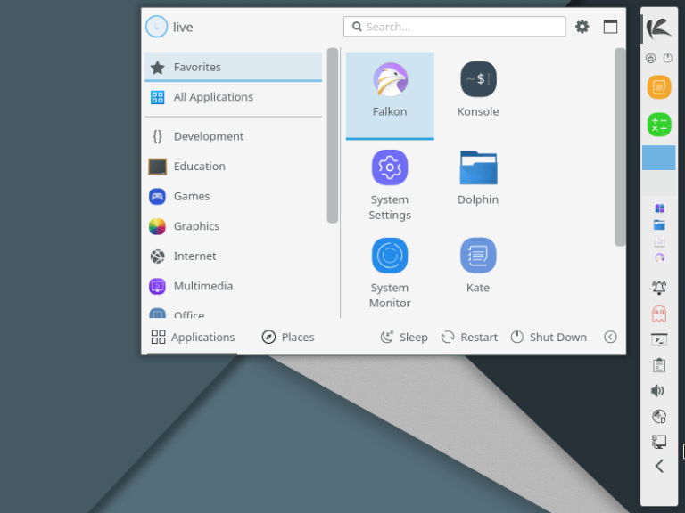 KaOS - lean KDE-based Linux distribution - LinuxLinks