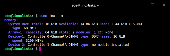 DreamQuest N100 inxi output
