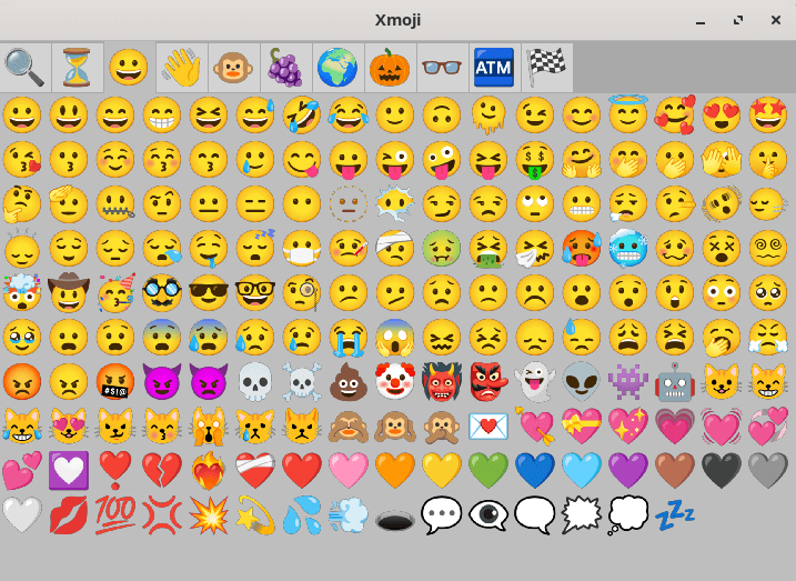 Xmoji in action