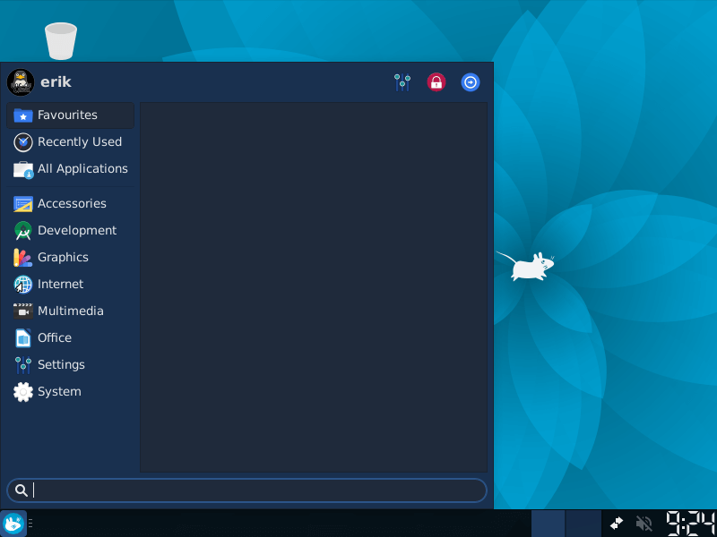 Loc-OS desktop