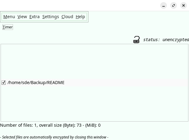 File and Folder Encryption