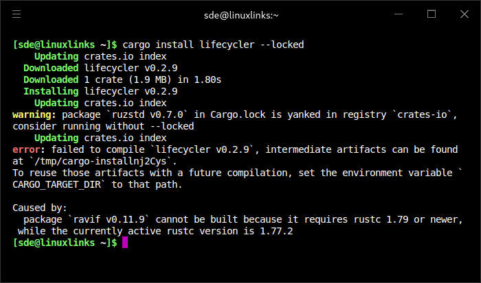 Building lifecycler