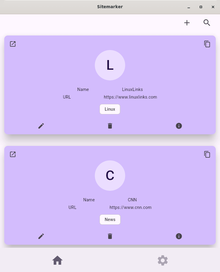 Sitemarker screenshot