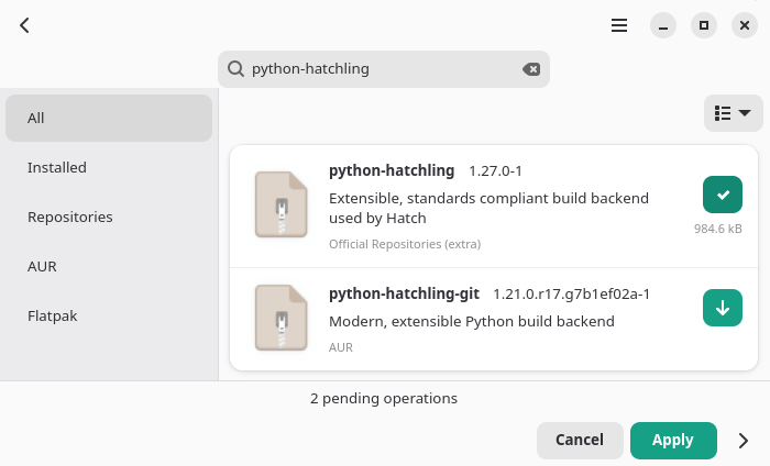 Installing TagStudio in Manjaro