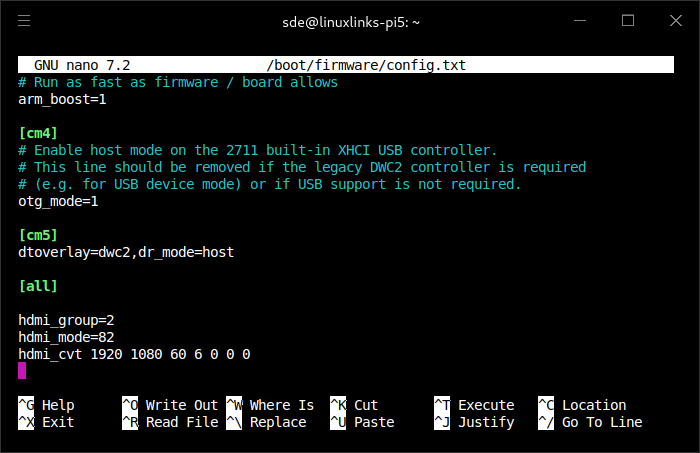 Configuring the Raspberry Pi 5 for the Luckfox portable monitor
