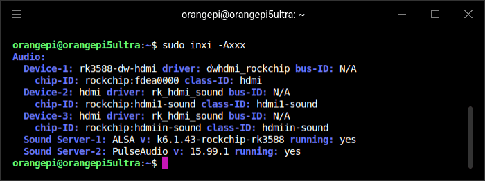 inxi output