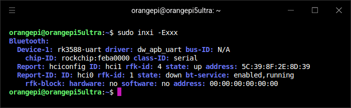 inxi output