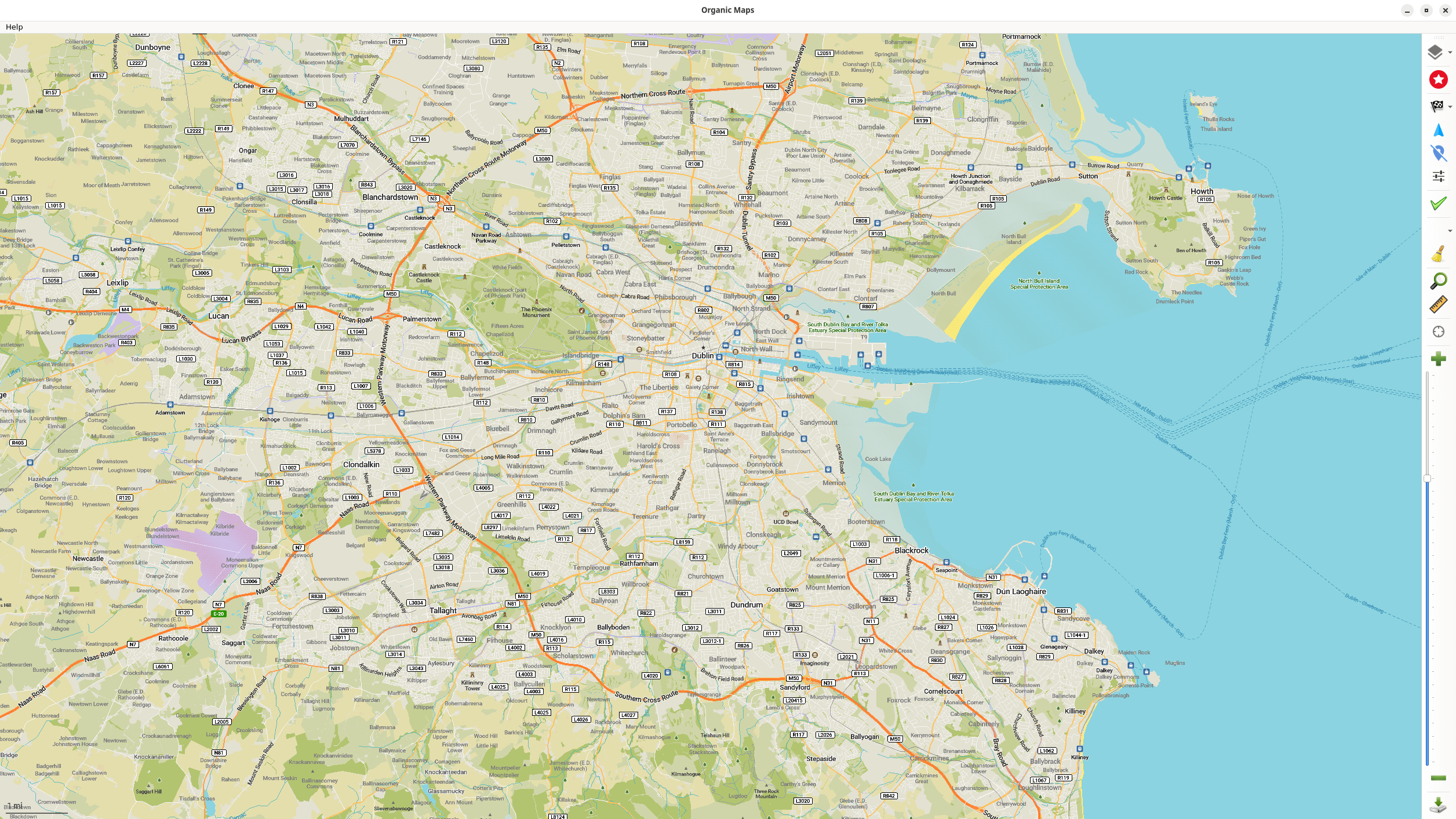 Organic Maps in action