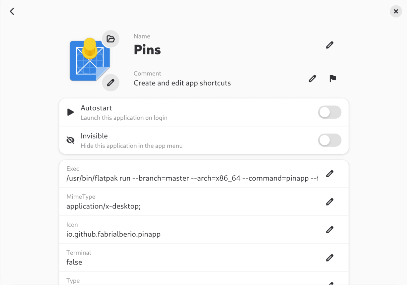 Pins in action