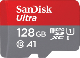 128GB microSD card