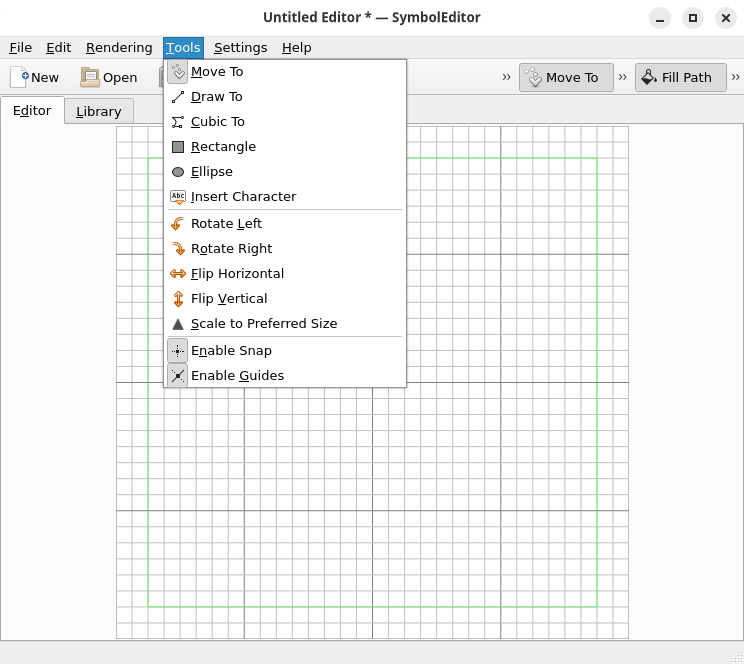 SymbolEditor in action