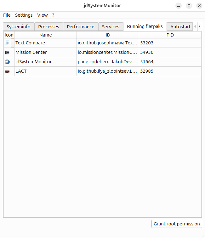 jdSystemMonitor in action