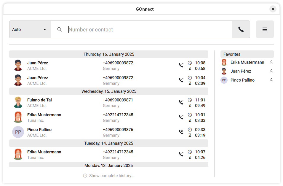 GOnnect in action