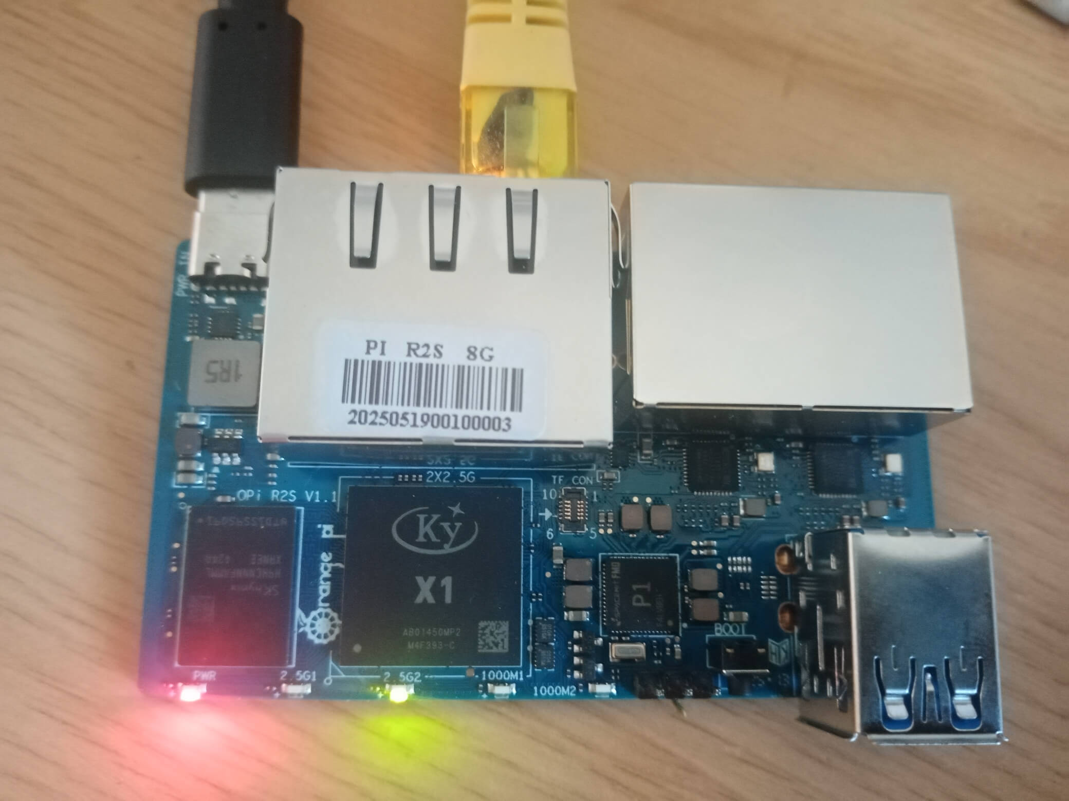 Orange Pi R2S board