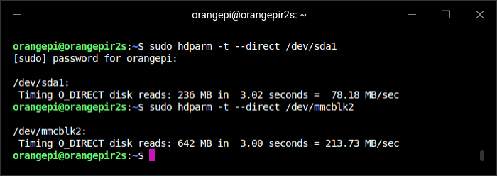 hdparm