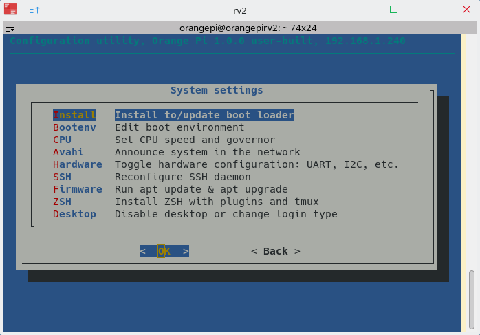 orange-pi-config