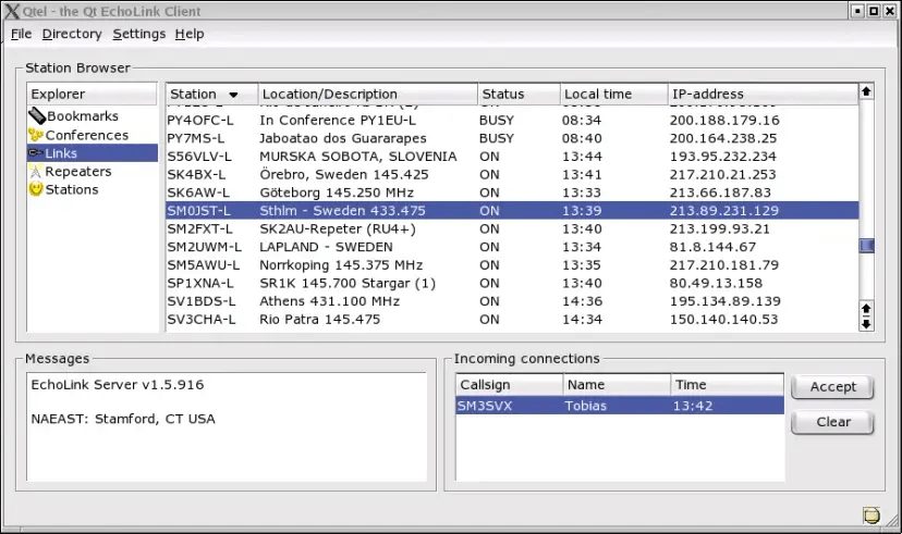 Qtel in action