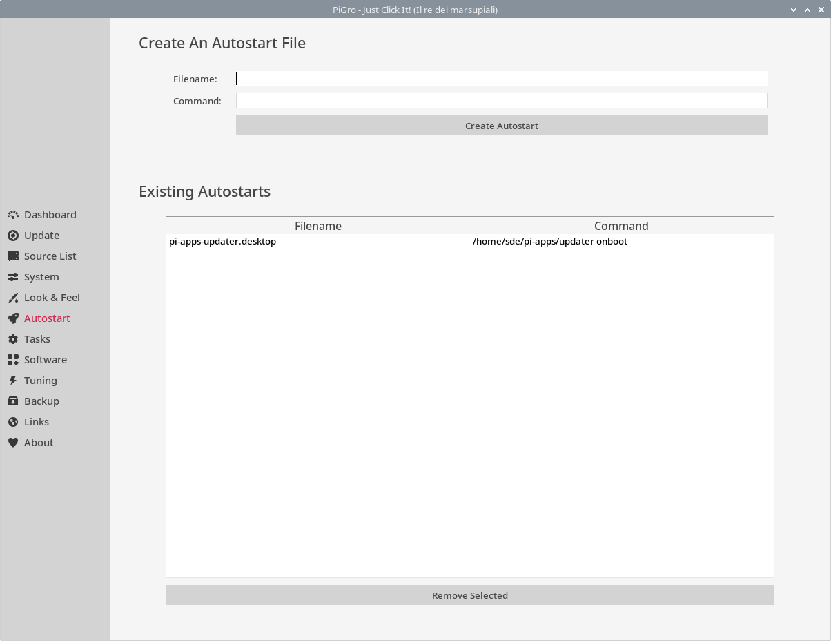 Autostart