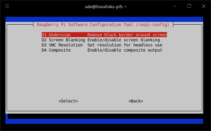 raspi-config