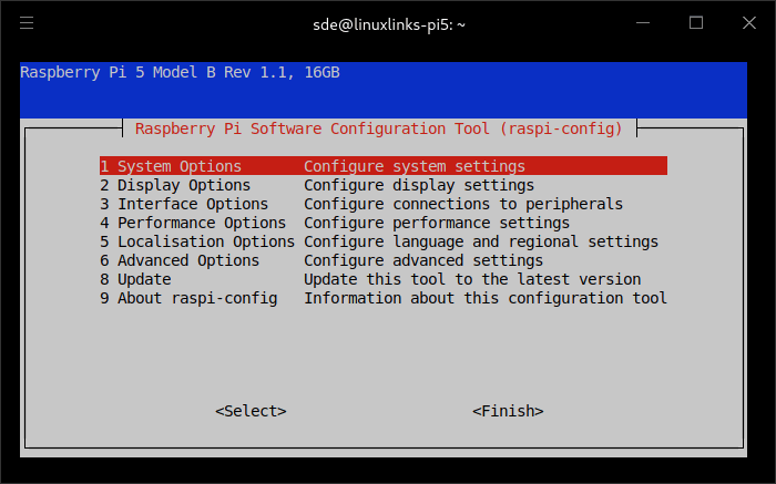 raspi-config