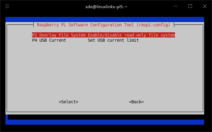 raspi-config