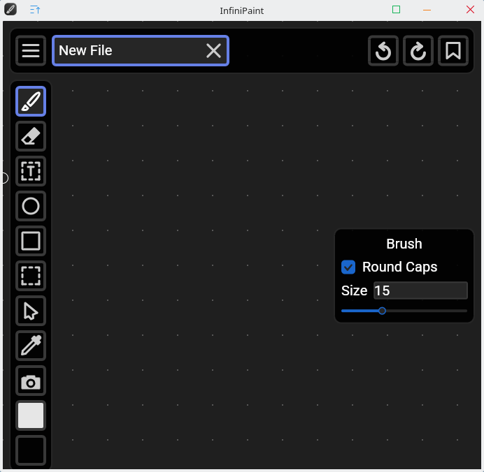 Infinipaint in action