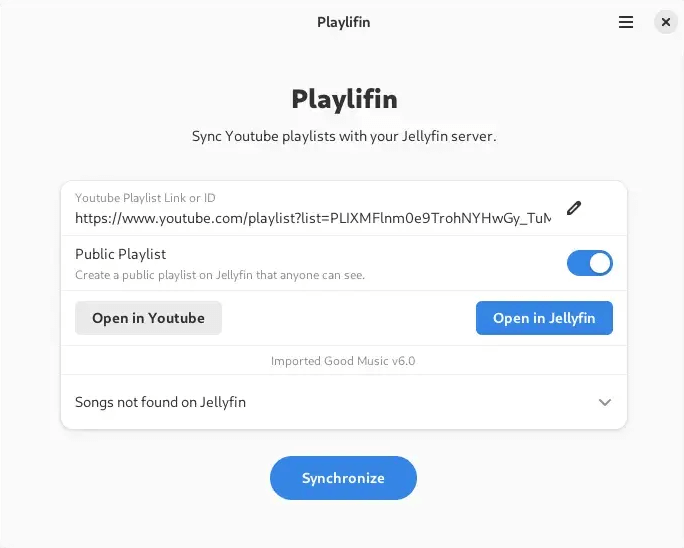 Playlifin in action
