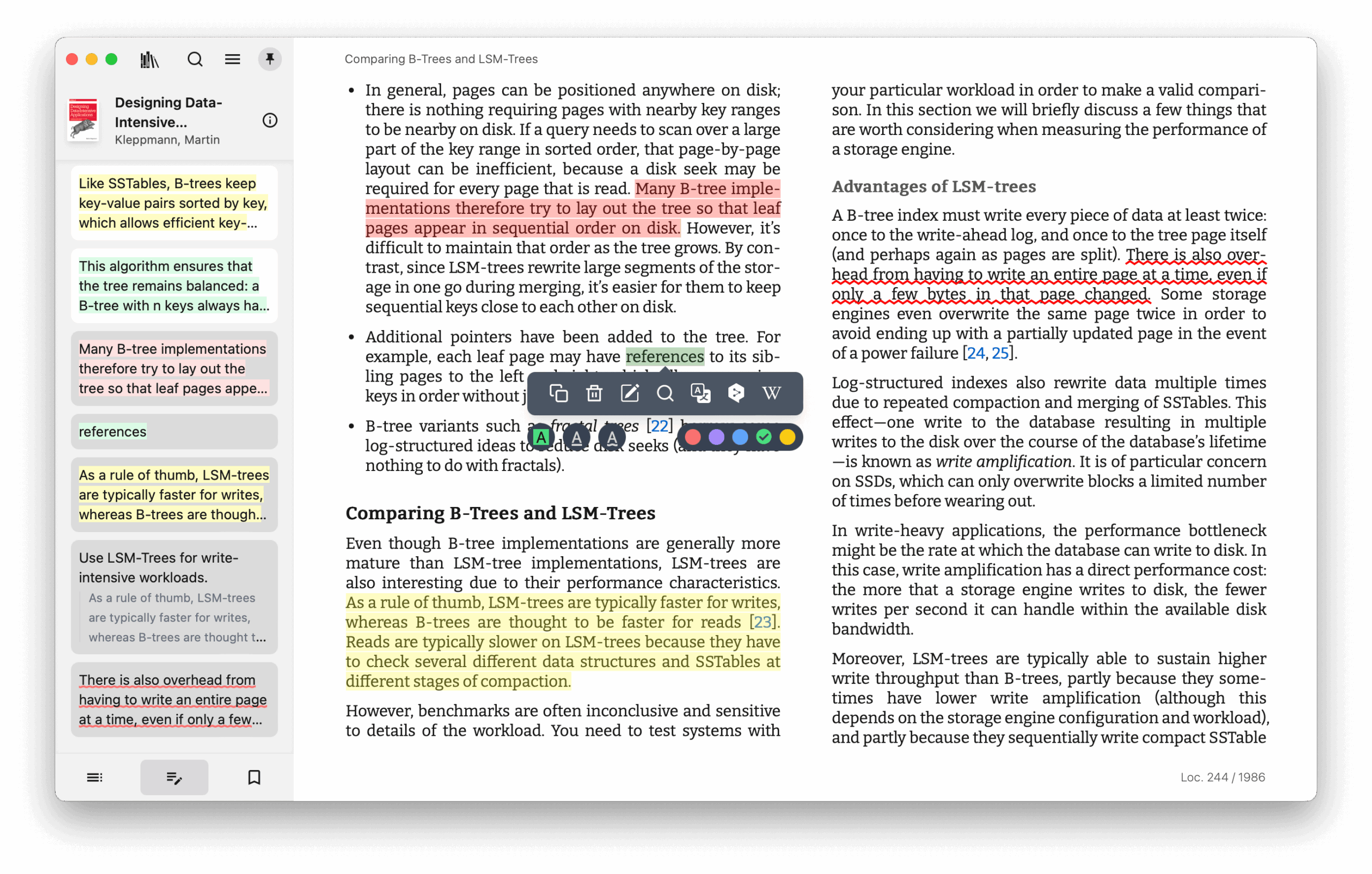 readest annotations