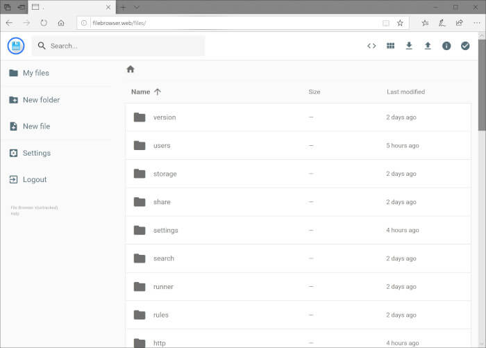 File Browser