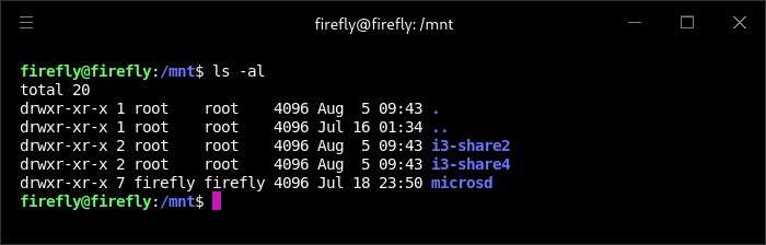 Create directories