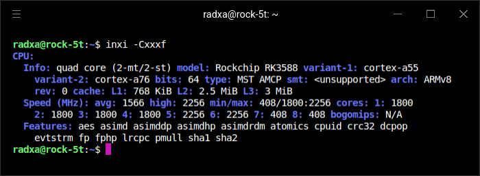 Radxa Rock 5T - inxi