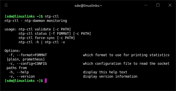 ntp-ctl