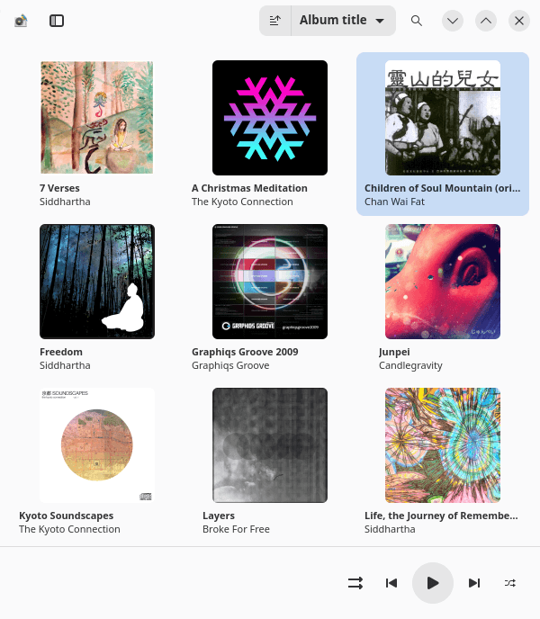 Euphonica album view