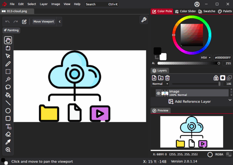 PixiEditor - universal 2D editor - LinuxLinks