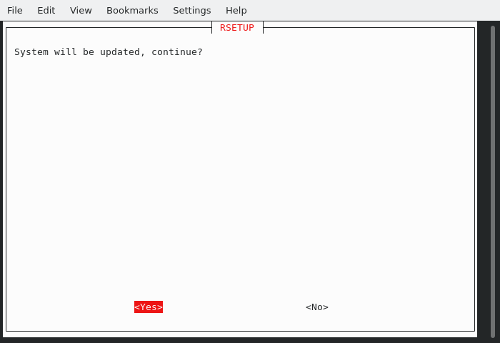 Rsetup