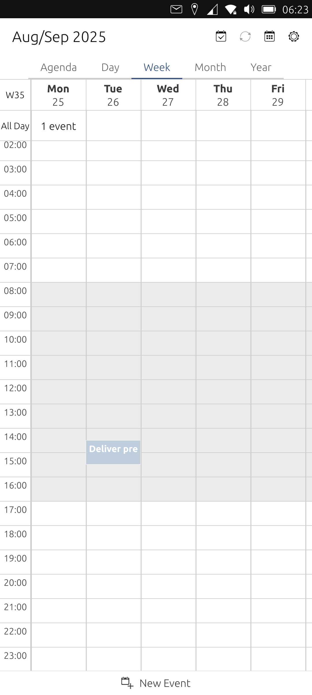 Calendar