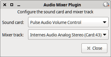 xfce4-mixer