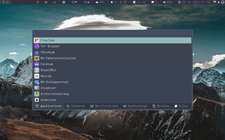 Alien-OS - Debian-based Linux distribution - LinuxLinks