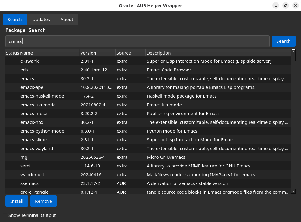 Oracle in action