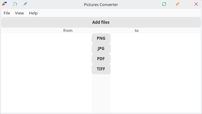 Pictures Converter at startup