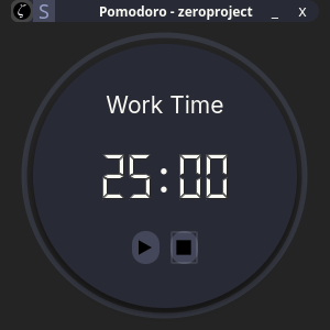 zomodoro in action