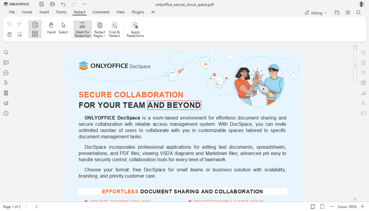 ONLYOFFICE DocSpace v3.5