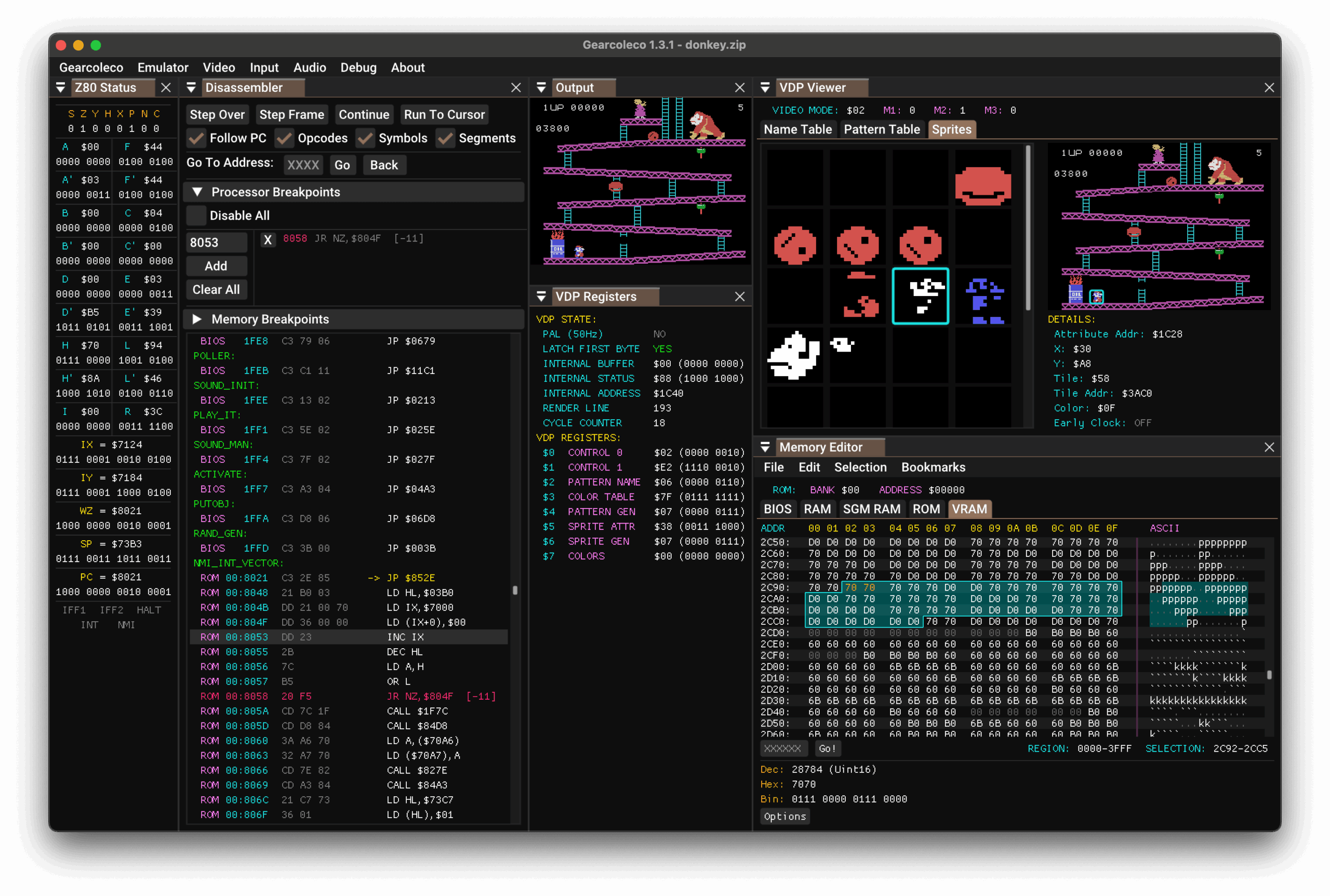 Gearcoleco in action