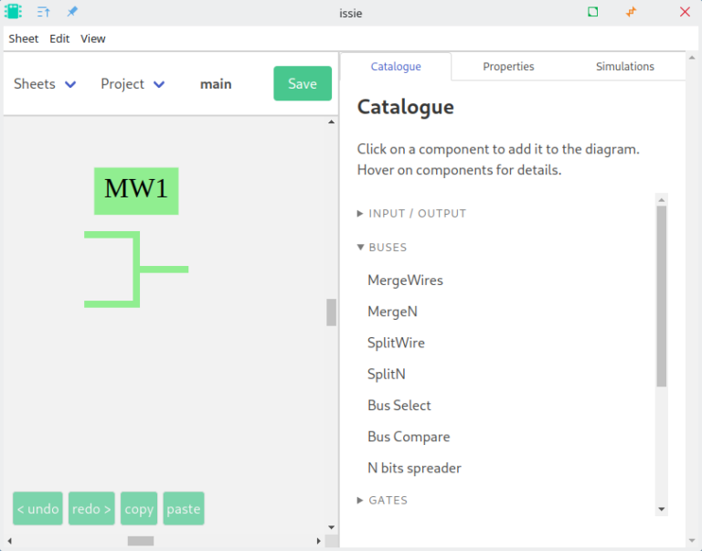 Issie Part Issie - Interactive Schematic Simulator with Integrated Editor - LinuxLinks