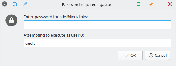 gasroot GUI